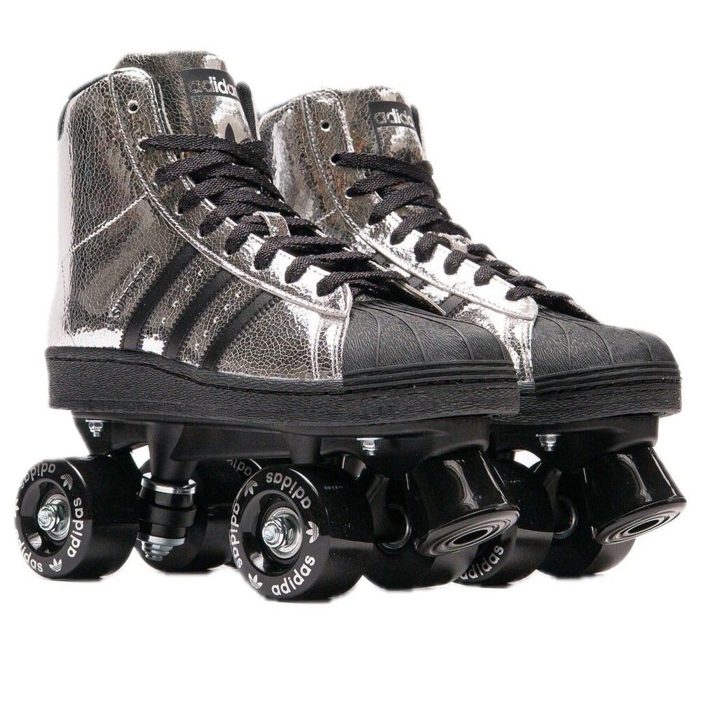 Adidas Superstar 82 Skate Silver Metallic Roller Skates